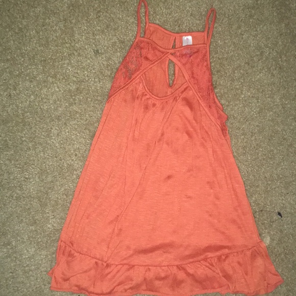 orange tank top - Picture 1 of 3